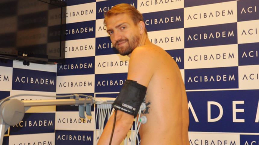 Beşiktaş’ta Caner Erkin ve teknik ekip sağlık kontrolünden geçti