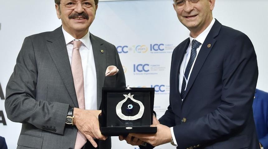 TOBB&rsquo;dan GSO&rsquo;ya plaket