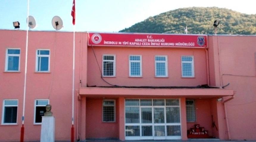 İnebolu cezaevinde mahkumların sevki başladı