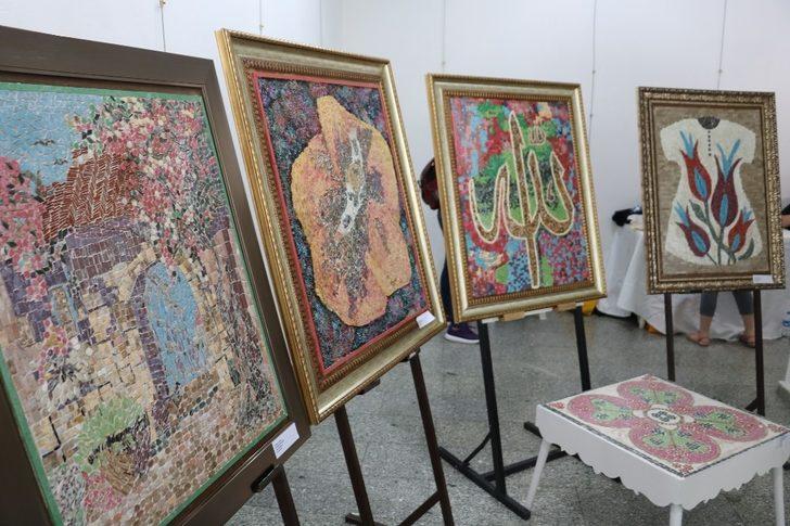 El emeği mozaikler sergide buluştu G3