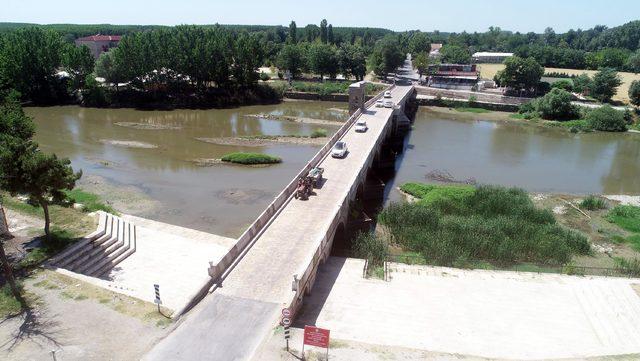 Edirne'nin tarihi Tunca ve Meriç köprüleri restorasyona alınıyor