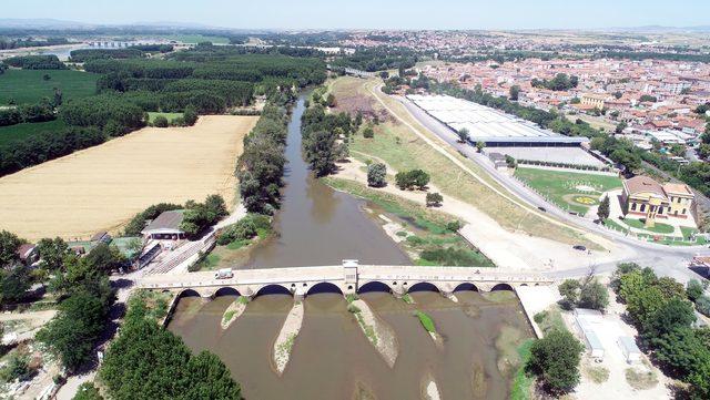 Edirne'nin tarihi Tunca ve Meriç köprüleri restorasyona alınıyor