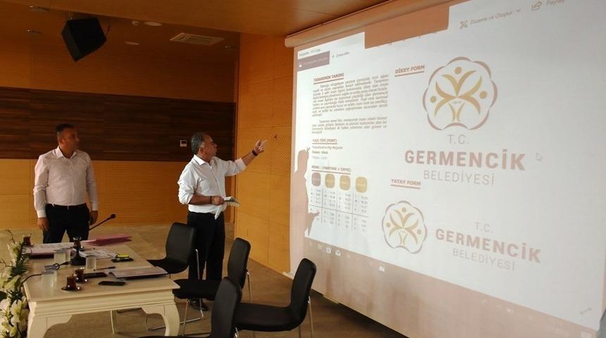 Germencik’in yeni logosu meclisten onay aldı