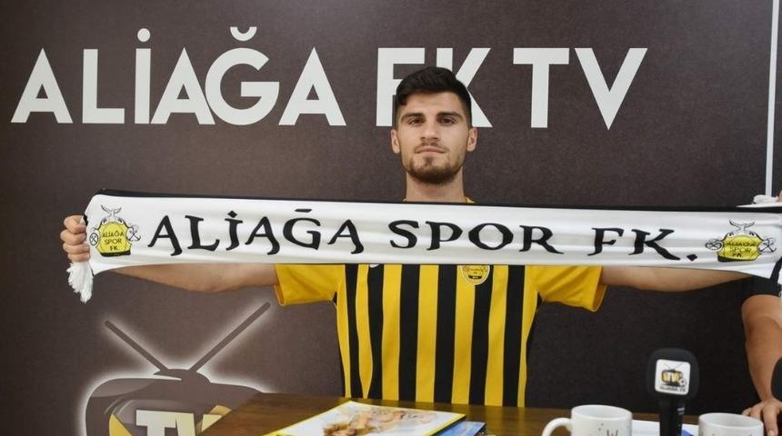 Aliağaspor FK, genç yetenek Erkan Gövercin’i renklerine bağladı