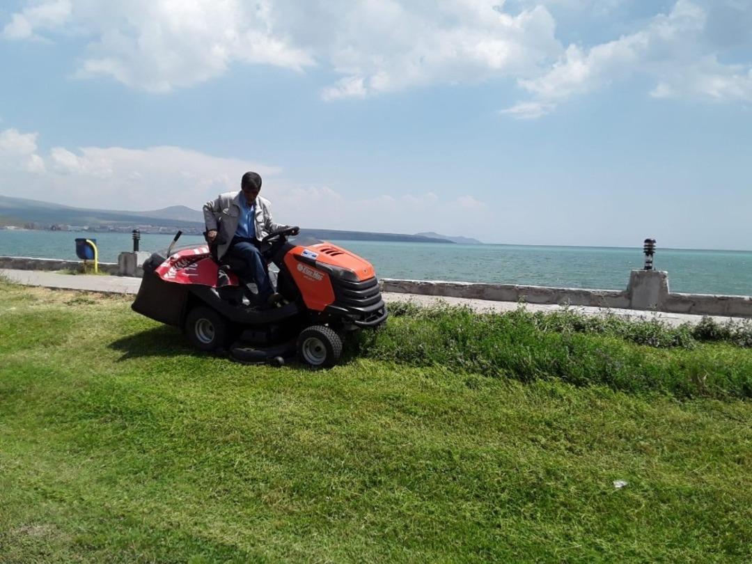 Tatvan Belediyesinden &ccedil;imlendirme &ccedil;alışması