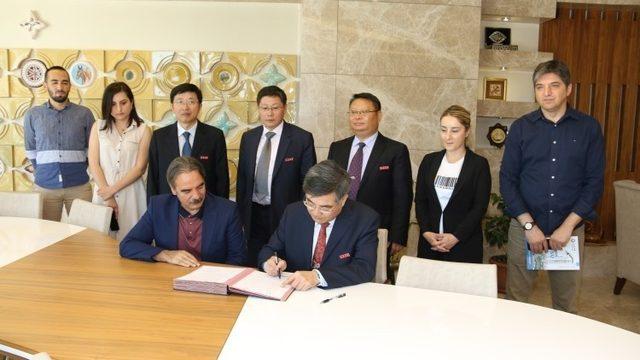 NEVÜ, Çin Jiangsu Üniversitesi ile ikili işbirliği anlaşması imzaladı