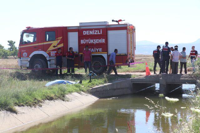 Sulama kanalında erkek cesedi bulundu