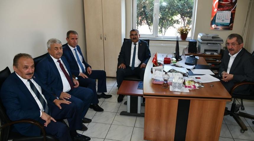 Ovacık Belediye Başkanı Narter, Başkan Vergili&rsquo;den destek istedi