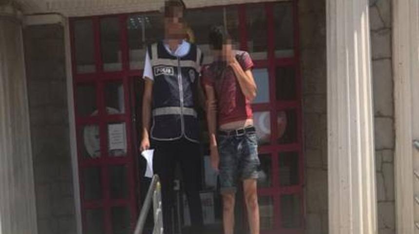 Sabıkalı hırsız bu kez motosiklet &ccedil;alarken yakalandı