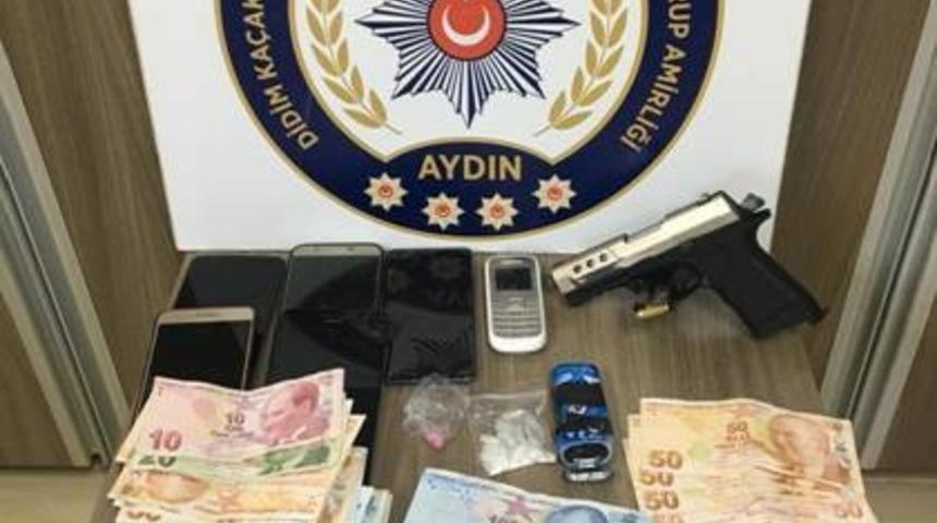 Didim’de uyuşturucu ve sahte paraya geçit verilmedi
