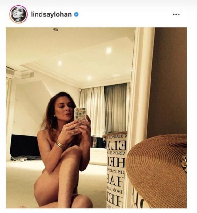 Lindsay Lohan’dan yeni yaşa cesur karşılama 1