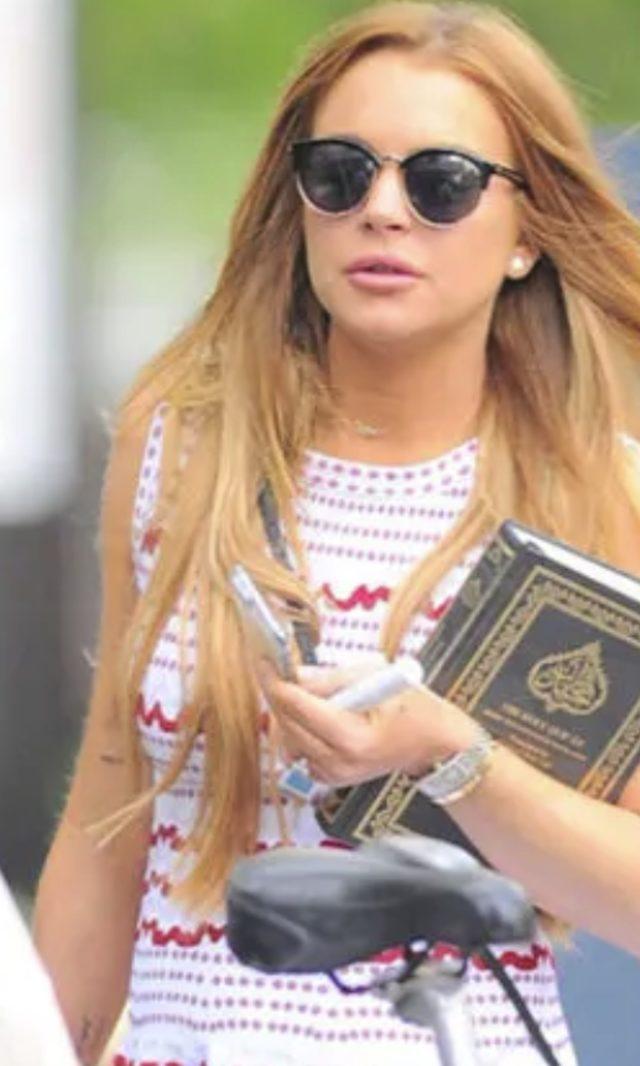 Lindsay Lohan’dan yeni yaşa cesur karşılama 3