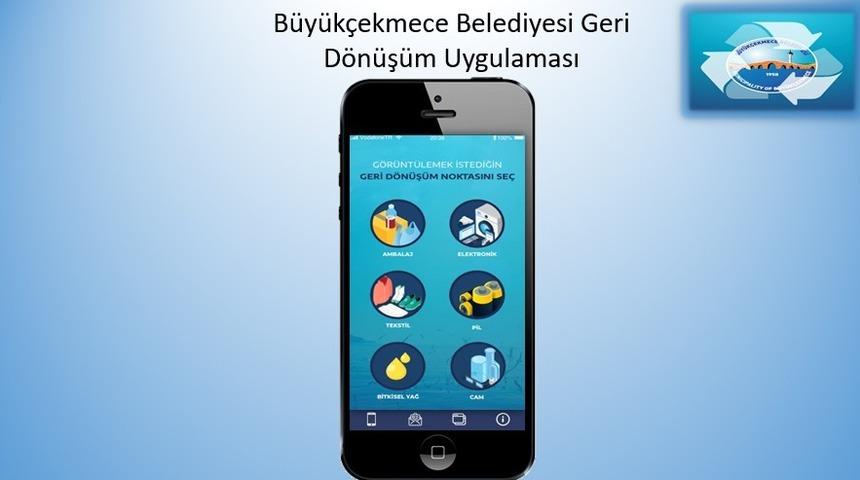 B&uuml;y&uuml;k&ccedil;ekmeceliler geri d&ouml;n&uuml;ş&uuml;m i&ccedil;in mobil uygulama kullanıyor