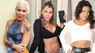 90'ların yıldız isimlerinden bikini şov! Genç kızlara taş çıkardılar