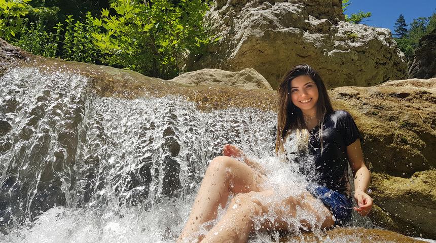 Burası Kahramanmaraş'ın saklı cenneti! Galgamaç Şelalesi görenleri büyülüyor