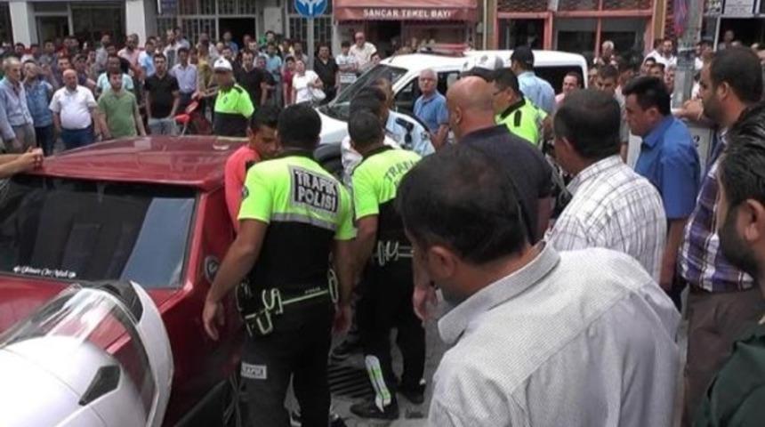 Uşak'ta trafik magandası gerginliği