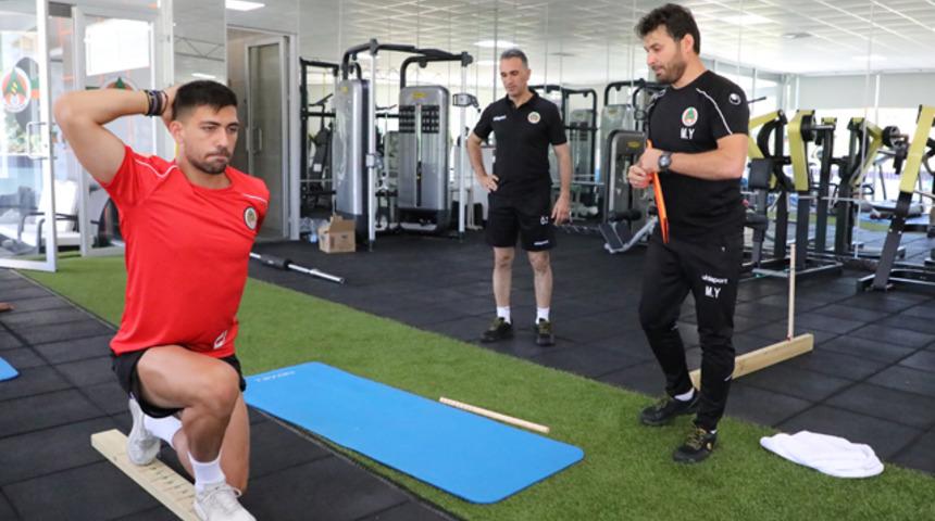 Alanyaspor testten ge&ccedil;ti