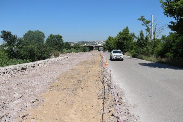 Salim Dervişoğlu Caddesi’nde çalışmalar tam gaz devam ediyor