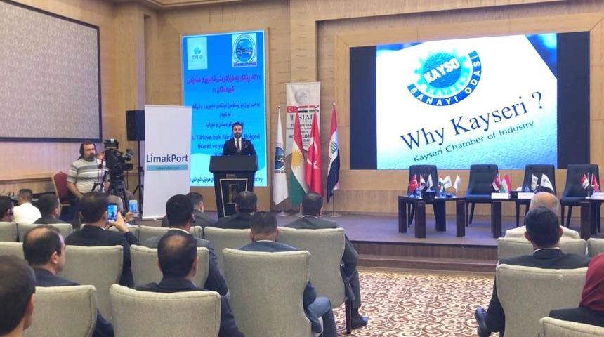 KAYSO Erbil&rsquo;de D&uuml;zenlenen Ticaret ve Yatırım Zirvesine Katıldı