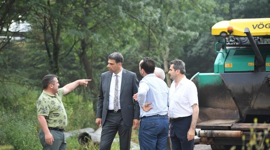 Başkan Kocaman çalışmaları yakından takip ediyor