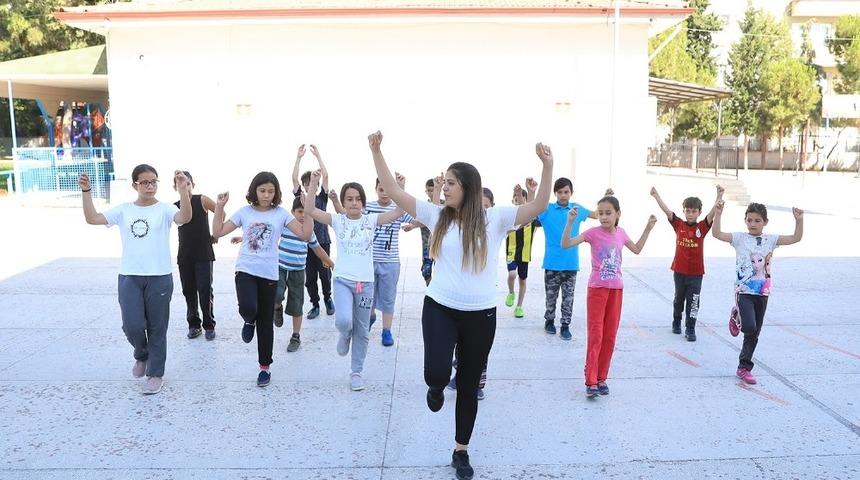 Pamukkale’de yaz spor kursları açıldı