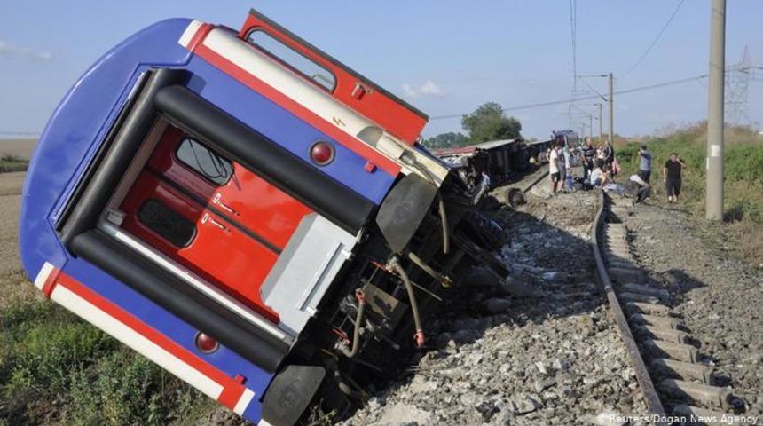 Zonguldak'ta tren kazası