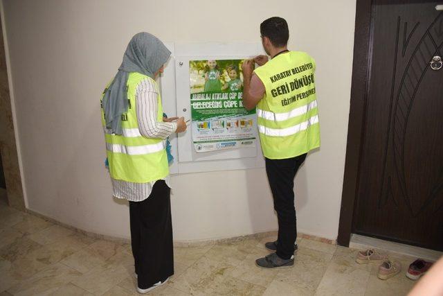 Karatay’dan “Geleceğini Çöpe Atma” projesi