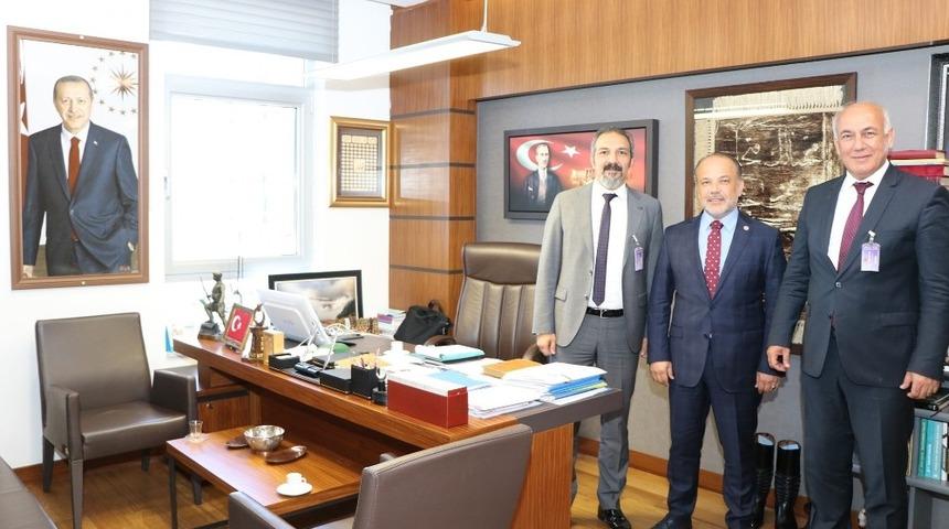 S&ouml;ke Belediye Başkanı Levent Tuncel, Ankara&rsquo;da