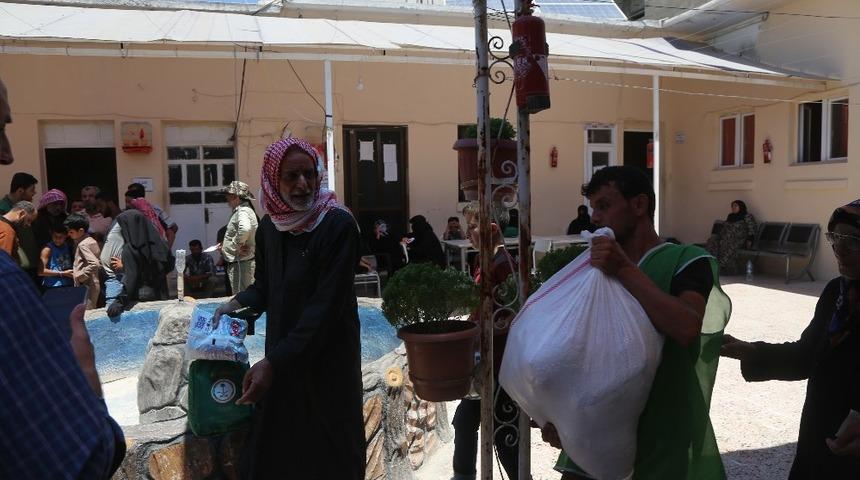 Engelli ailelerine İHH&rsquo;dan destek