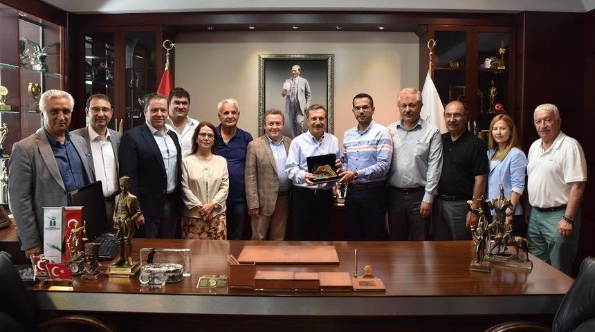 Odunpazarı meclis &uuml;yelerinden Ata&ccedil;&rsquo;a ziyaret