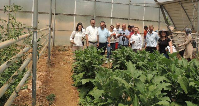 GÜSEM organik tarım kursiyerlerinden İslahiye MYO’ya ziyaret