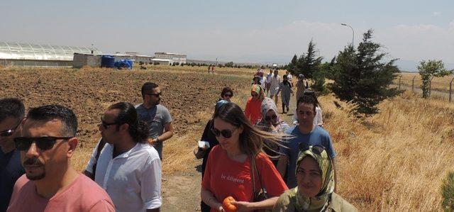 GÜSEM organik tarım kursiyerlerinden İslahiye MYO’ya ziyaret