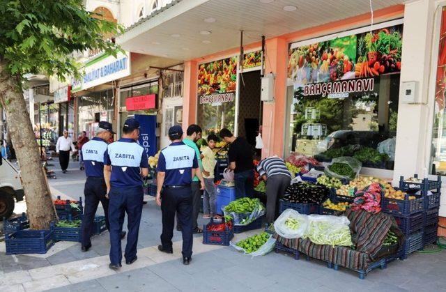 Adıyaman’ın kaldırım işgallerine geçit verilmeyecek