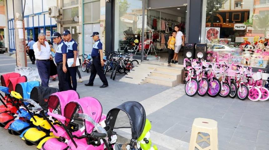 Adıyaman’ın kaldırım işgallerine geçit verilmeyecek