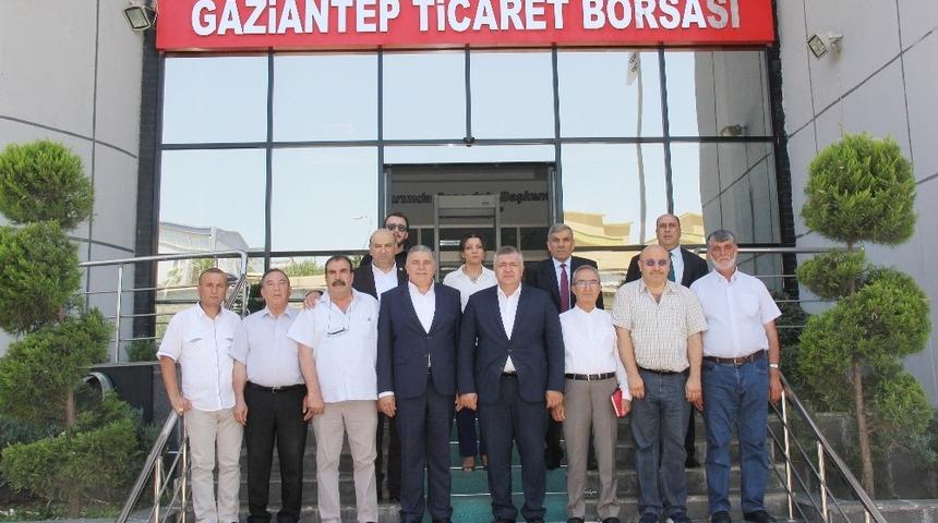 Kayseri Ticaret Borsası’ndan GTB’ye ziyaret