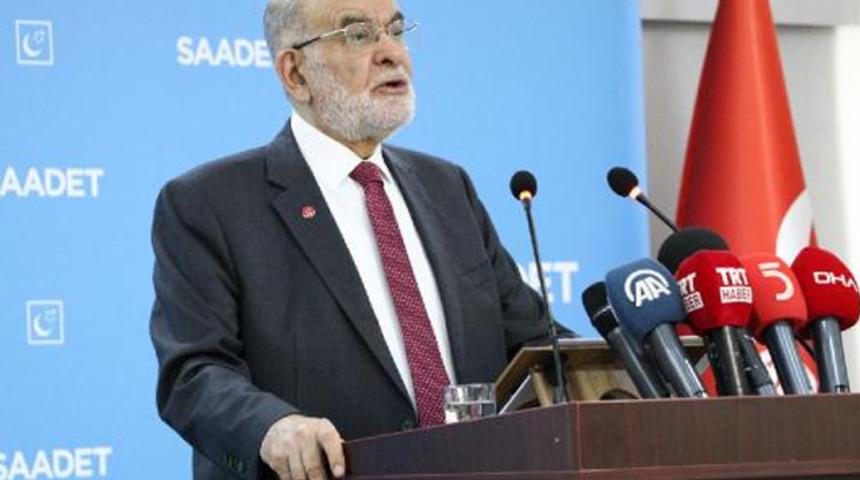 Saadet Partisi lideri Karamollaoğlu'ndan Cumhurbaşkanlığı Hükümet Sistemi açıklaması