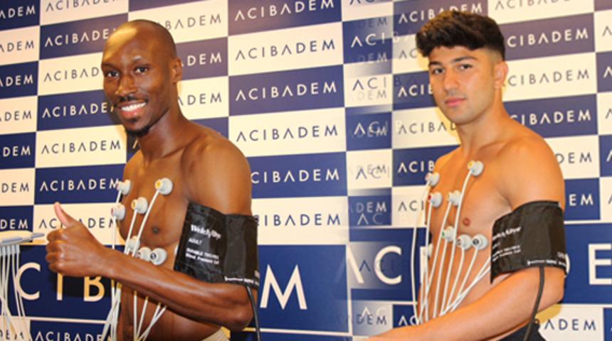 Beşiktaş’ta Atiba ile Güven sağlık kontrolünden geçti