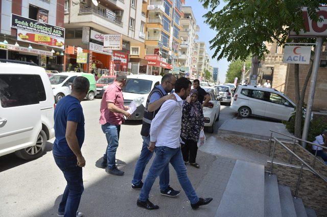 Mardin'de saldırıya uğrayan doktor çifte destek eylemi (2)