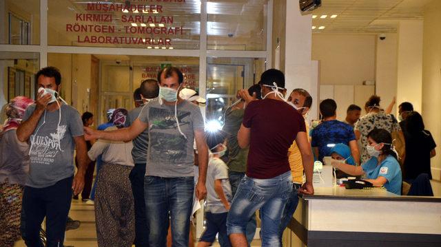 Manavgat’ta zehirlenme belirtisi görülen 4 kişi hastaneye kaldırıldı (2)