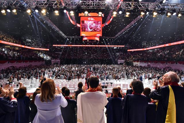 &Ouml;ğrenciler mezuniyet heyecanı yaşadı 2