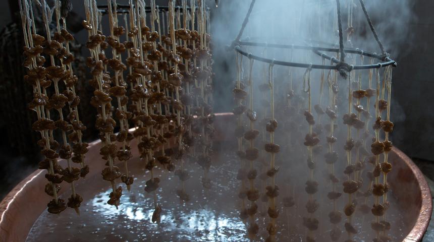 Y&uuml;zyıllardır s&uuml;ren geleneksel y&ouml;ntemlerle pekmez yapımı