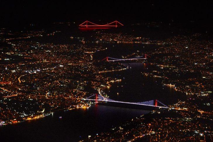 İstanbul Boğazı'nda büyüleyen manzara! G5