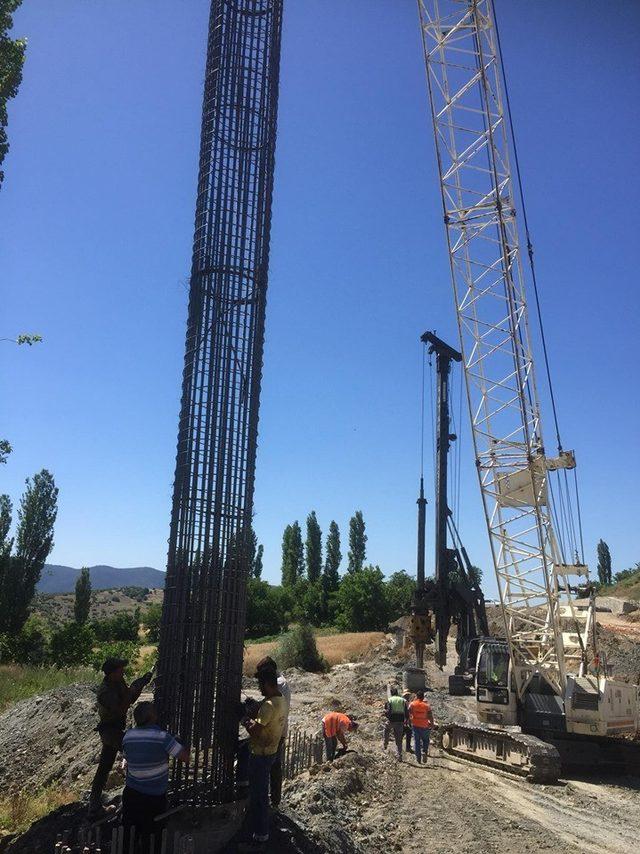 Emet-Tavşanlı yolunun göçen bölümü bayram öncesi açılacak