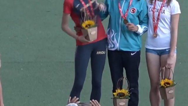 Karslı atlet Romanya’da Balkan şampiyonu oldu