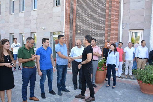 Isparta Adliyesi’nde Başsavcı Çokdinç ve Hakim eşine hüzünlü veda