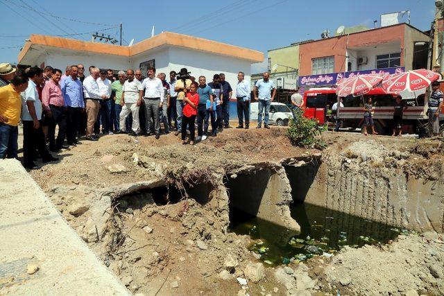 Başkan Gültak: “Çavuşlu Deresi’ndeki ıslah çalışmaları 2 ay içinde tamamlanacak”