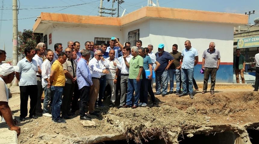 Başkan G&uuml;ltak: &ldquo;&Ccedil;avuşlu Deresi&rsquo;ndeki ıslah &ccedil;alışmaları 2 ay i&ccedil;inde tamamlanacak&rdquo;