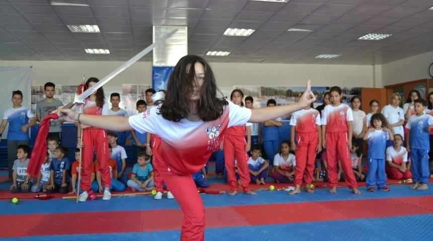 Yunusemre&rsquo;de Wushu - Kung Fu kursuna yoğun ilgi