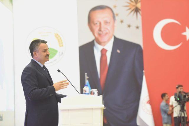 Bakan Pakdemirli: Modern sulama için 300 milyon hibe ödemesi yapacağız