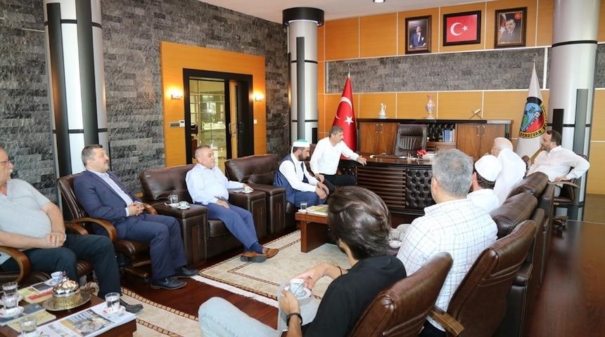 Abdülhamit Han’ın torunundan Başkan Alemdar’a ziyaret